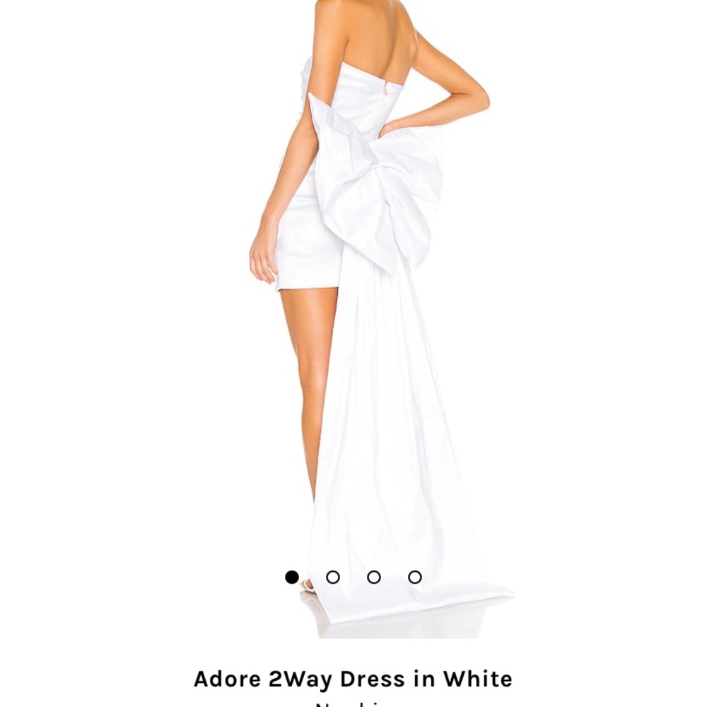 Adore 2Way Dress in White Nookie